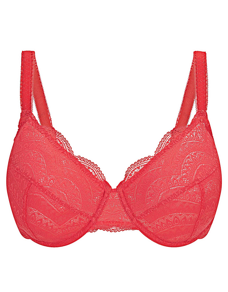Soutiens-Gorge Armatures rouge folie 12v310
