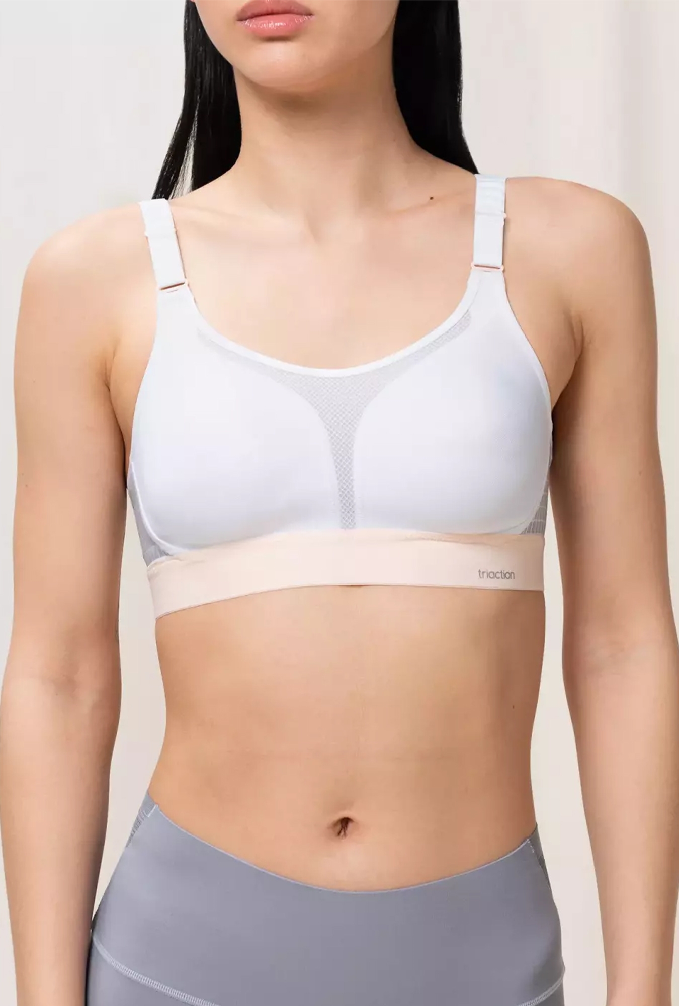 Sport Soutiens-gorge de sport blanc 10163839 – Image 2
