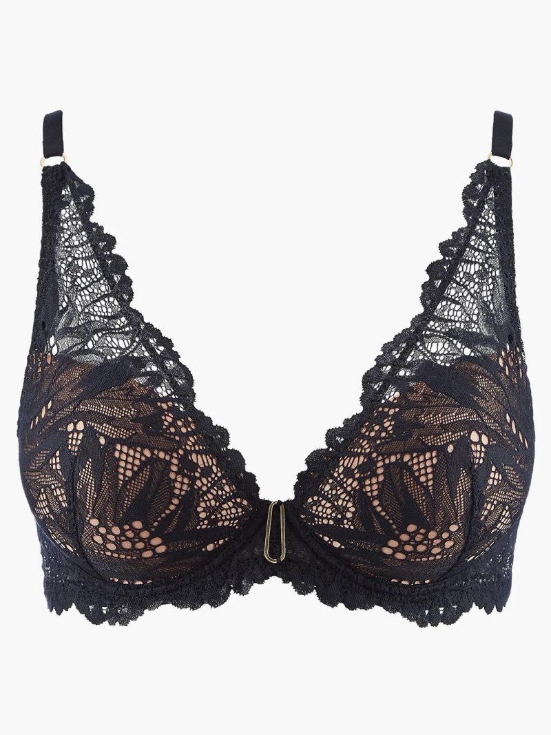 Soutiens-Gorge Coques noir lan81