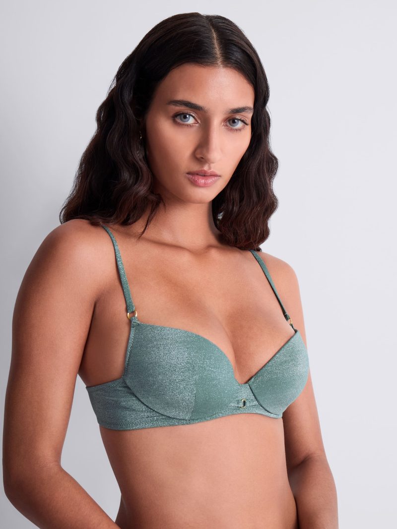 Bain Maillot Push Up et coque aqua ly08