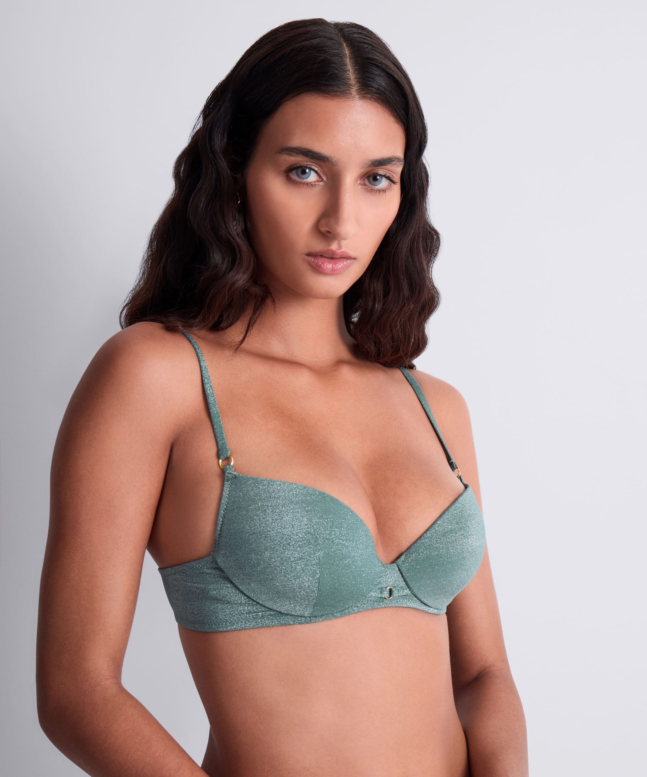 Bain Maillot Push Up et coque aqua ly08