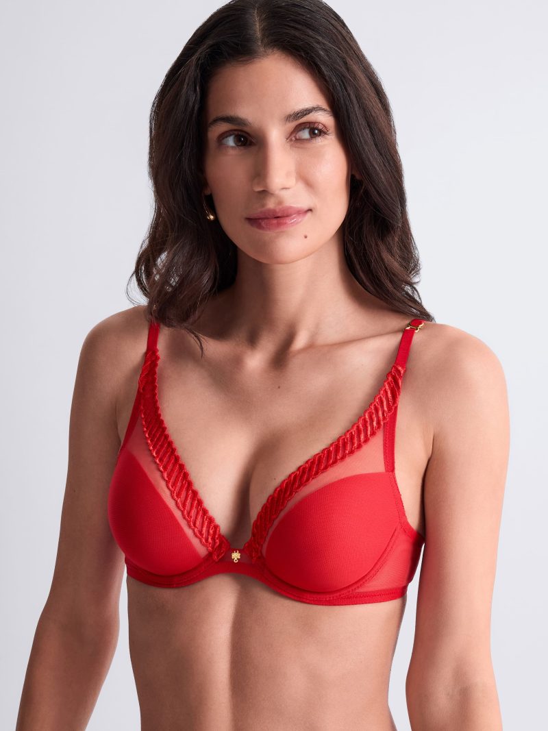 Soutiens-Gorge Triangle diva red 4mf12
