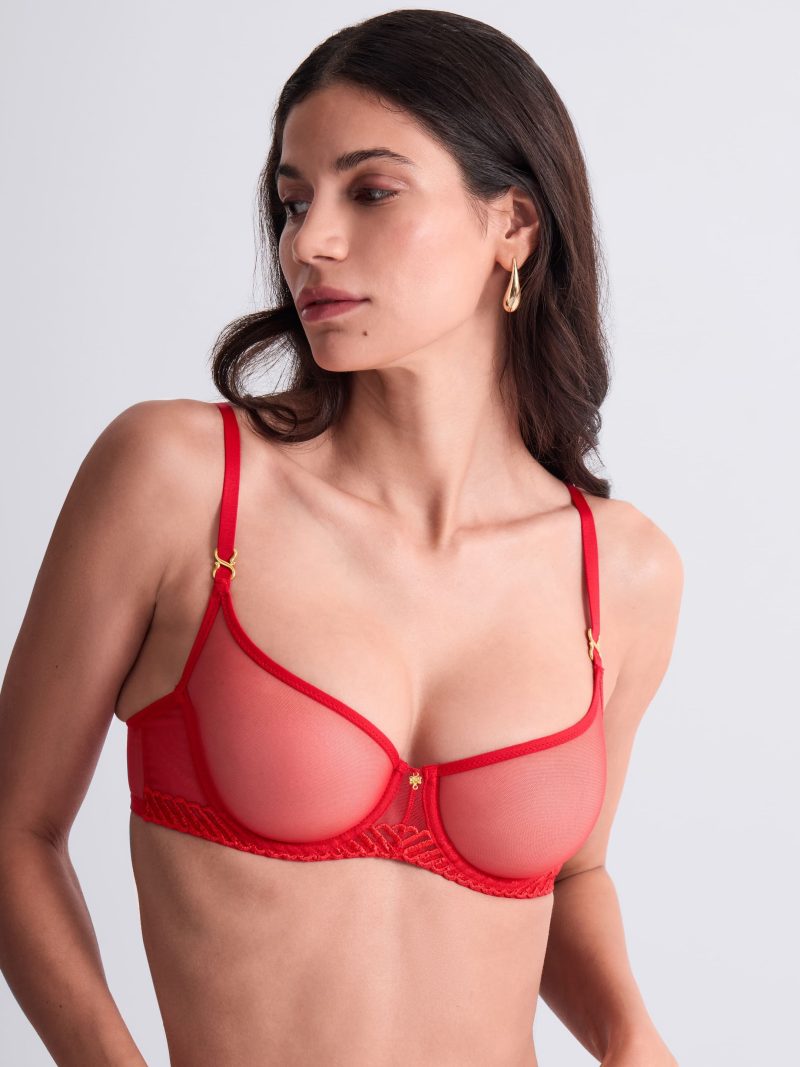 Soutiens-Gorge Corbeilles diva red 4mf14