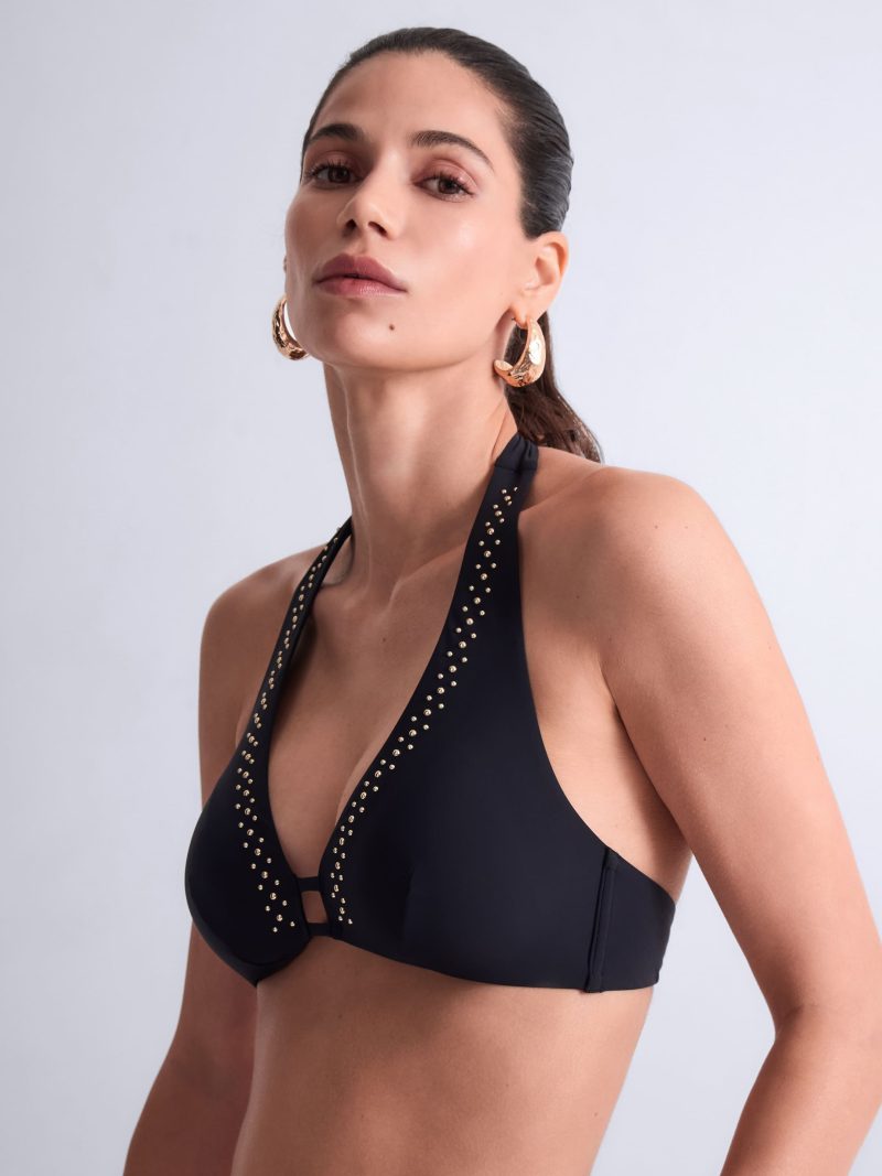Bain Maillot Triangle noir 6p10-o