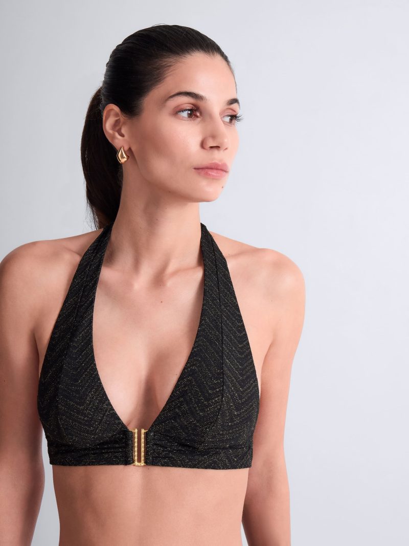 Bain Maillot Triangle noir 6s10