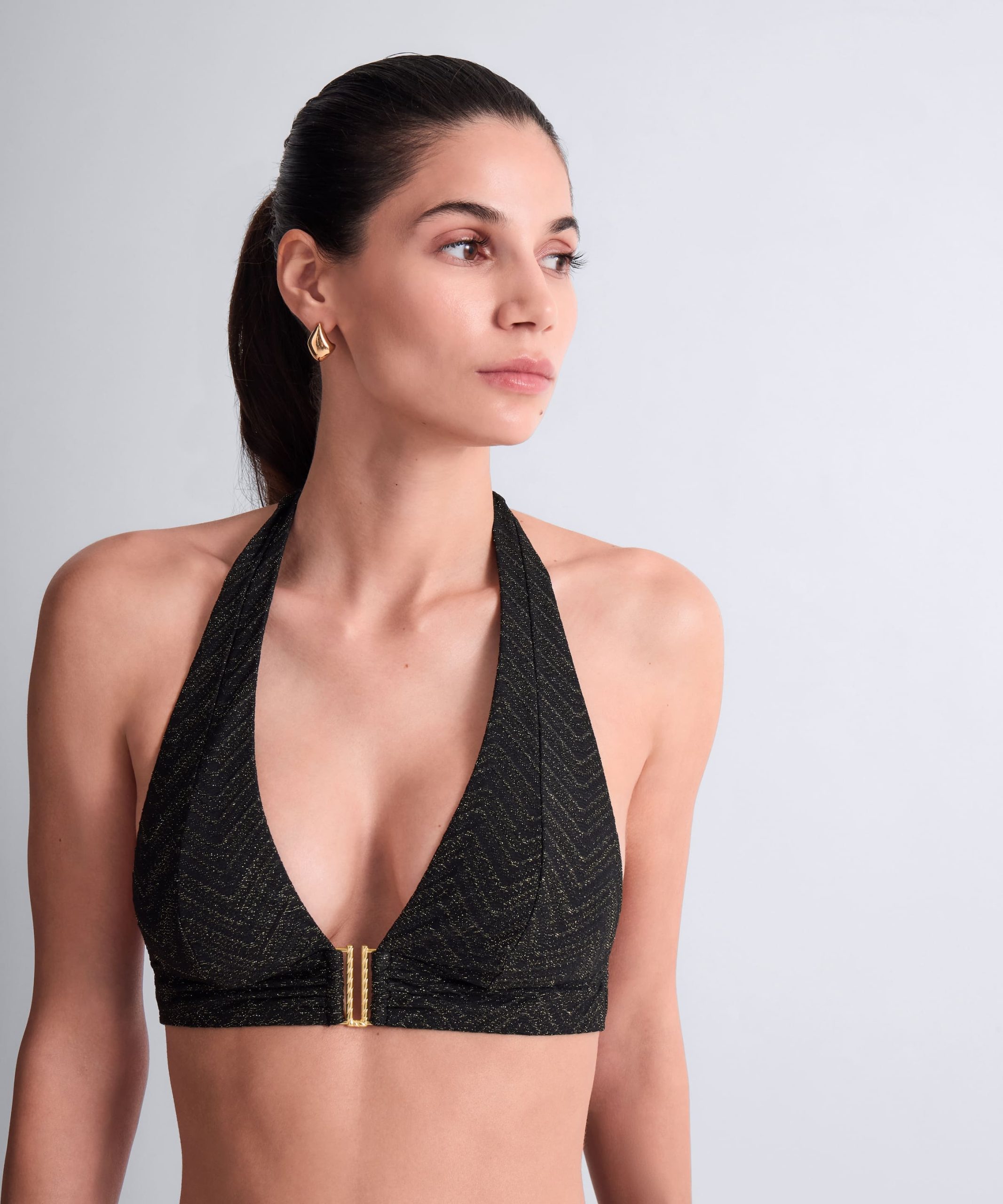 Bain Maillot Triangle noir 6s10