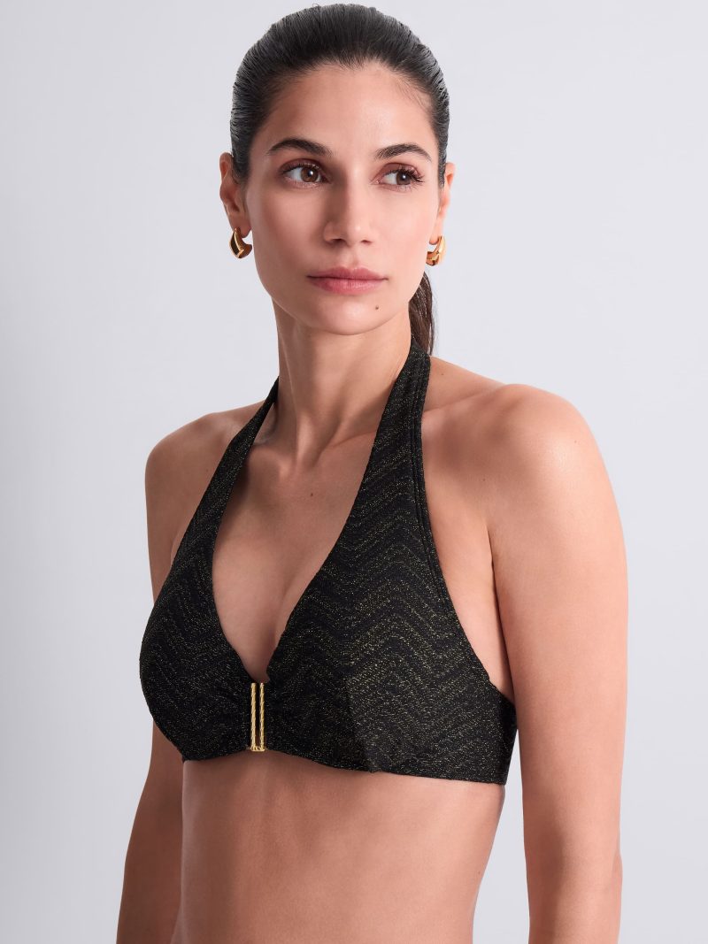 Bain Maillot Triangle noir 6s12