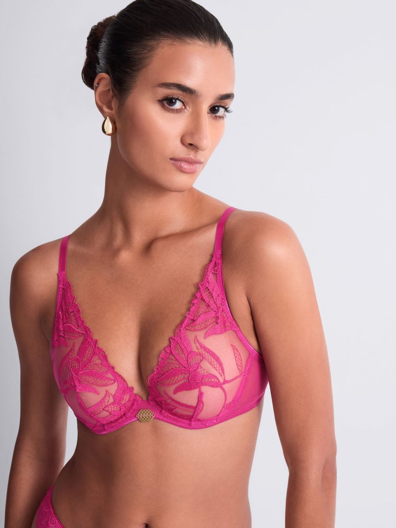 Soutiens-Gorge Triangle passion rose 6bf12