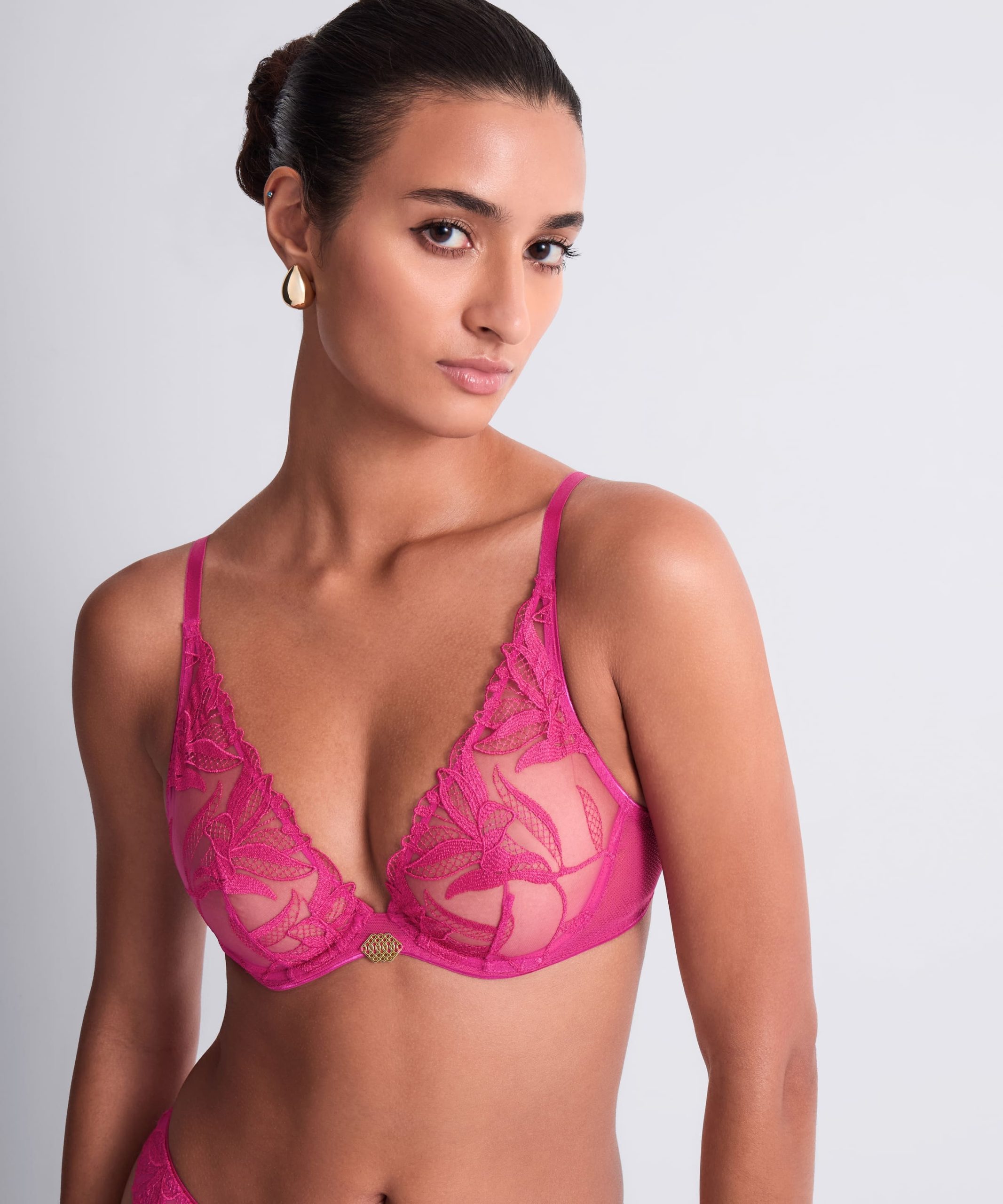 Soutiens-Gorge Triangle passion rose 6bf12