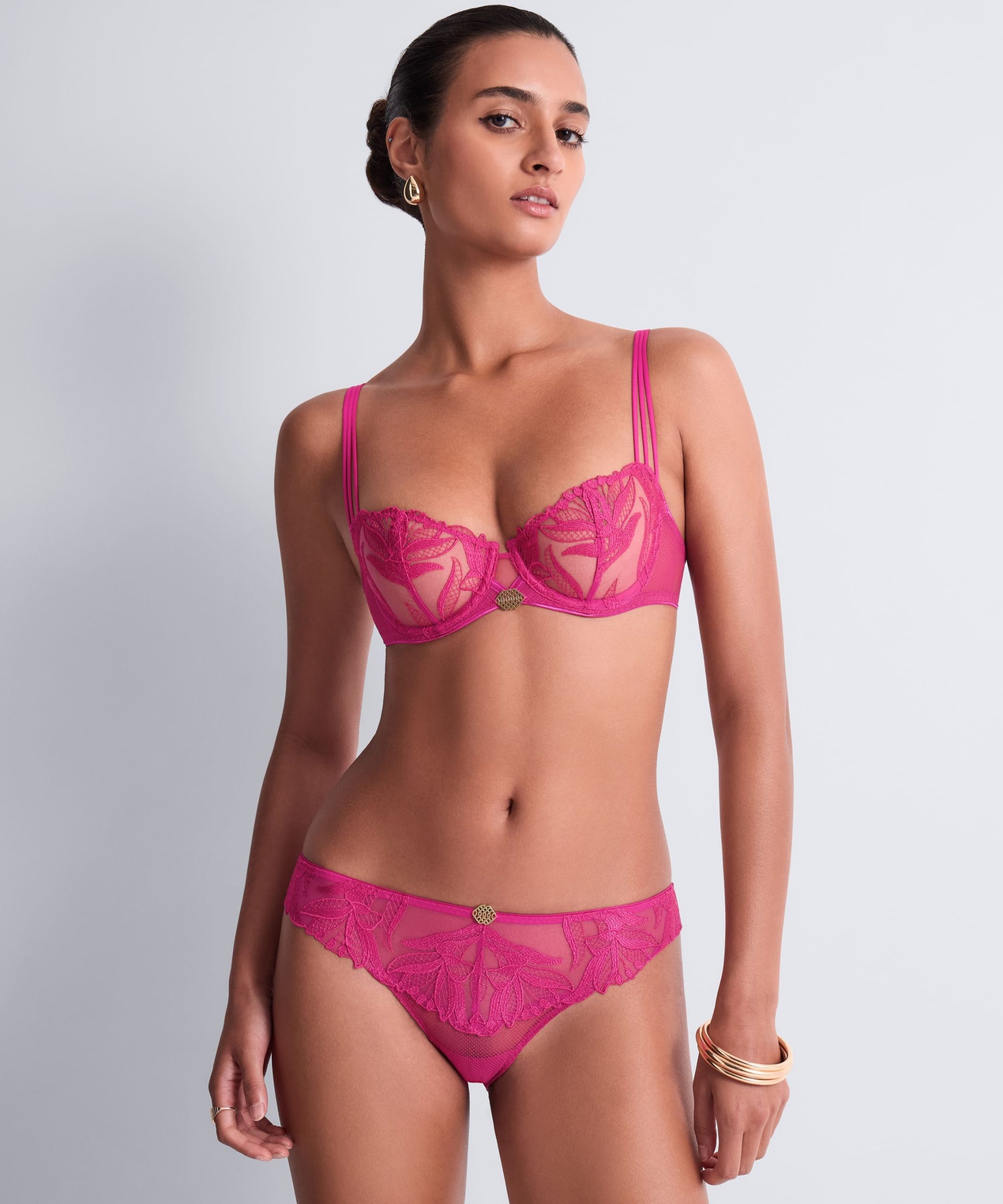 Soutiens-Gorge Corbeilles passion rose 6bf14 – Image 2