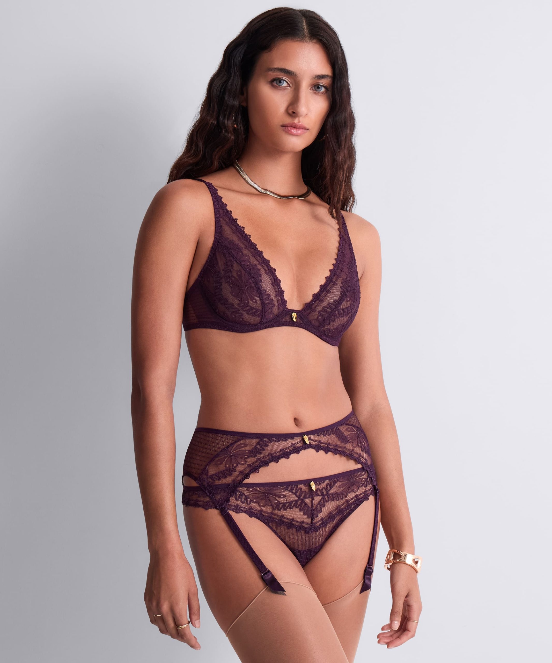 Soutiens-Gorge Triangle plum 6an12 – Image 2