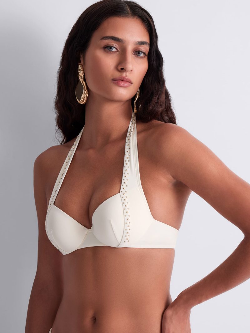 Bain Maillot Push Up et coque sea pearl 6p08