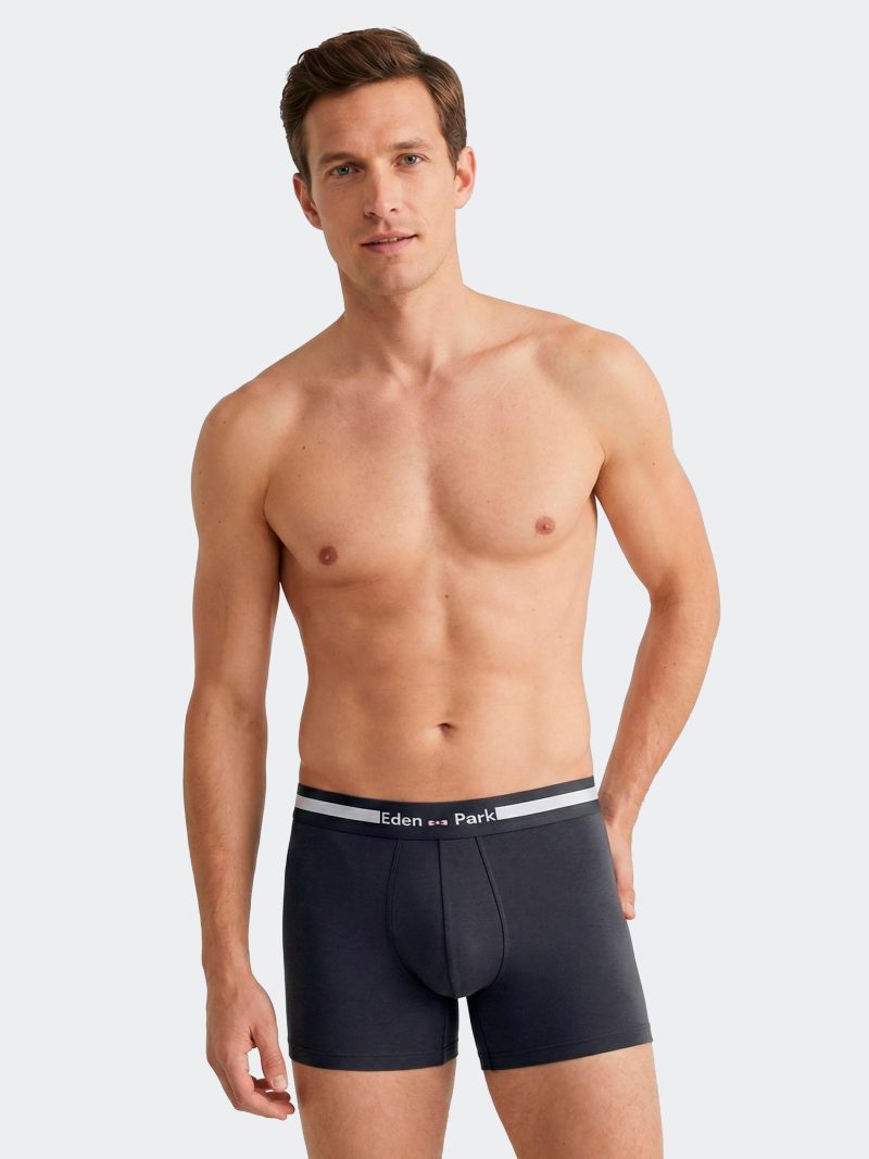Les dessous Boxer bleu orage + marine ep1221h75p2