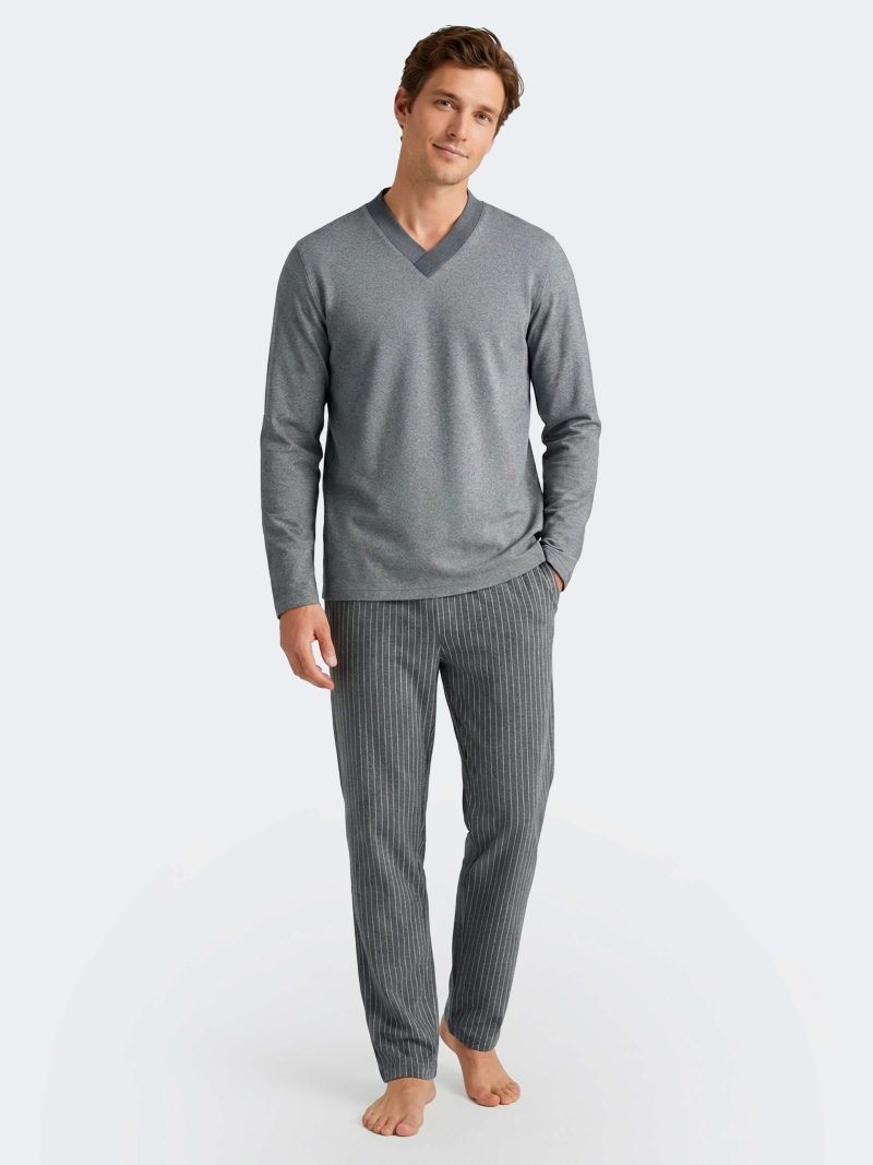 Nuit & Homewear Pyjama et Pyjacourt gris im1552q15