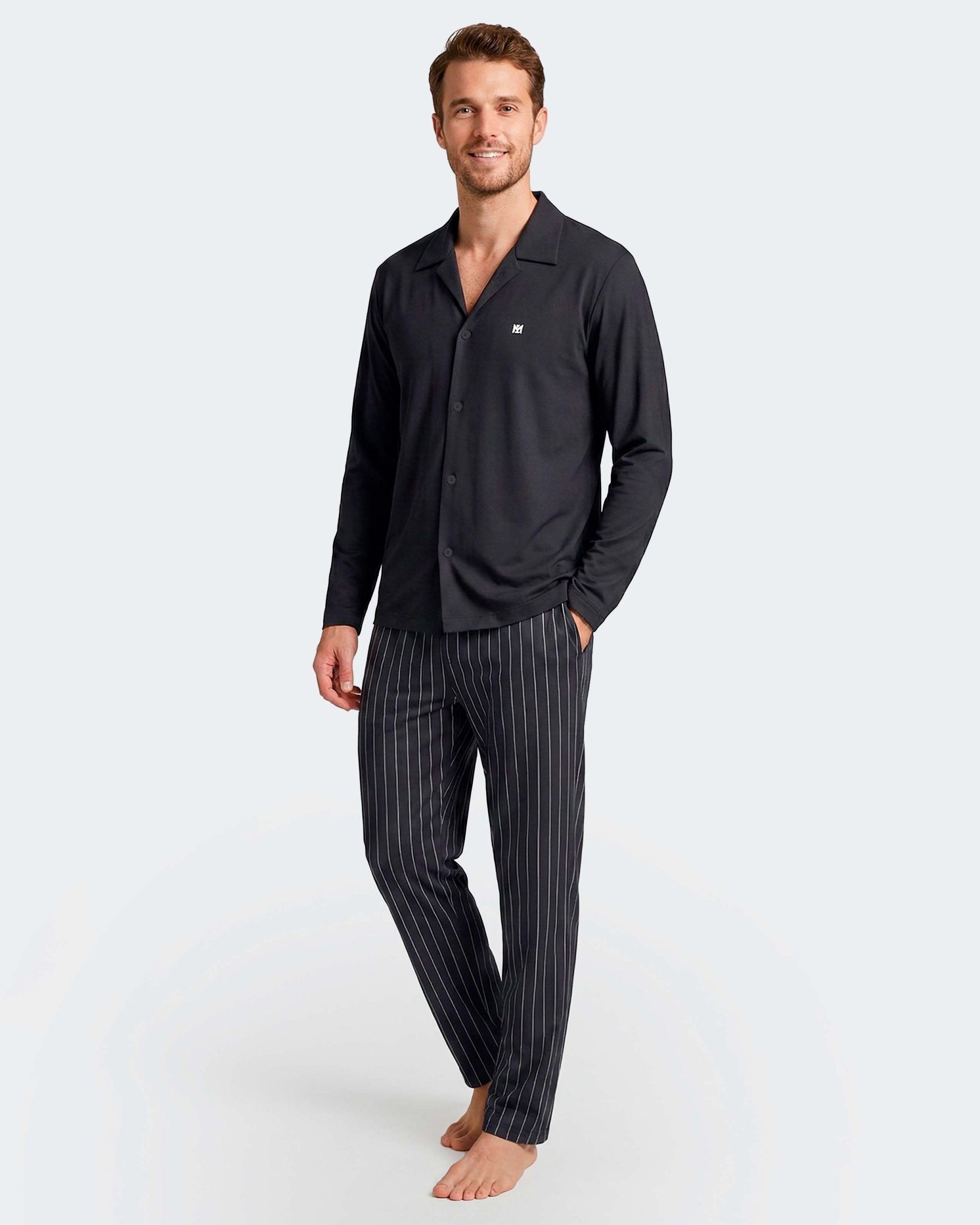 Nuit & Homewear Pyjama et Pyjacourt marine im1557m89