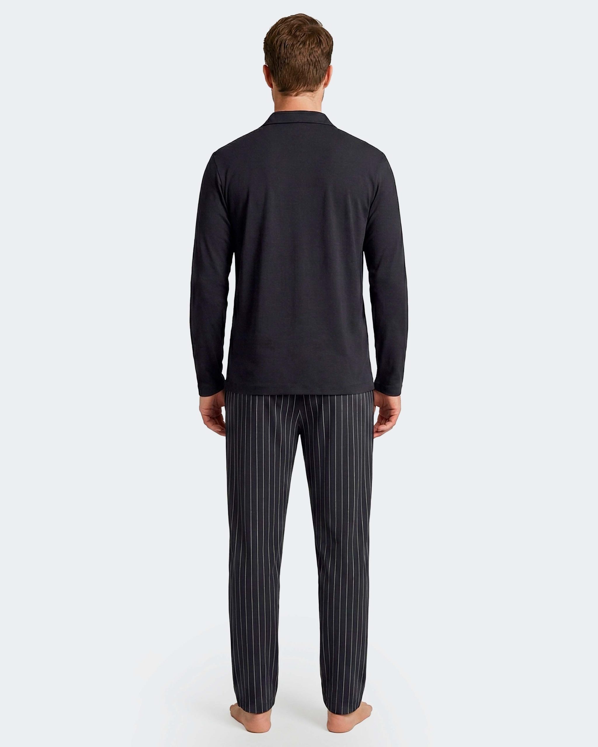Nuit & Homewear Pyjama et Pyjacourt marine im1557m89 – Image 2