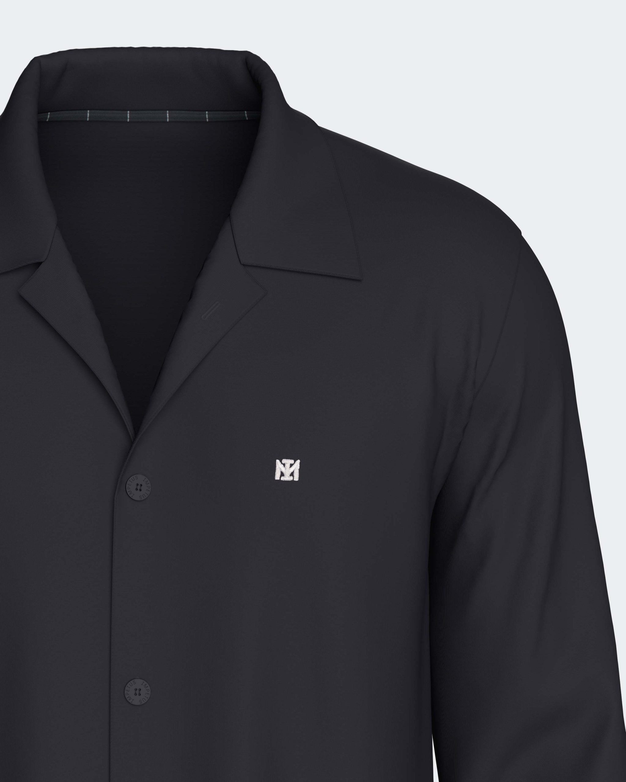 Nuit & Homewear Pyjama et Pyjacourt marine im1557m89 – Image 5