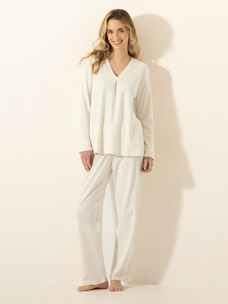 Nuit & Homewear Pyjama / Pyjacourt ecru c321bpy