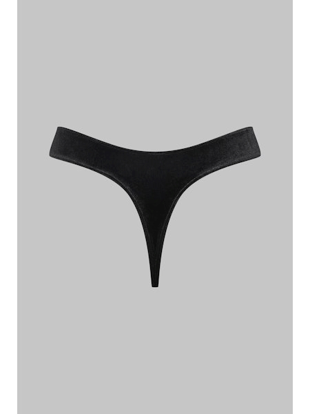 Culottes String / Tanga noir 564288 – Image 2