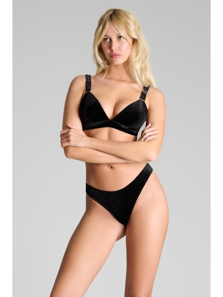 Culottes String / Tanga noir 564288 – Image 3