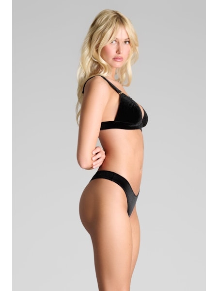 Culottes String / Tanga noir 564288 – Image 6