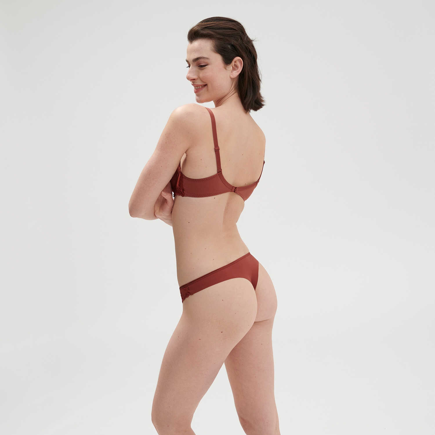 Culottes String / Tanga brun canyon 131707 – Image 5
