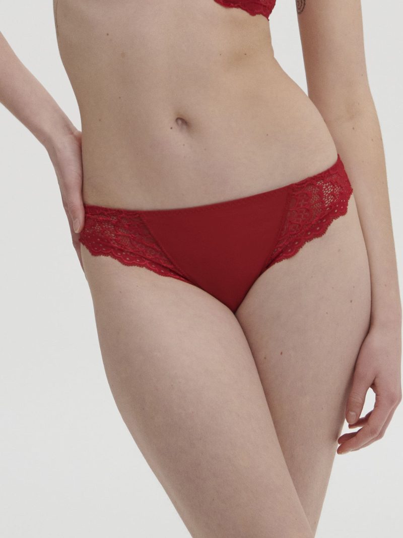 Culottes String / Tanga rouge tango 12a710