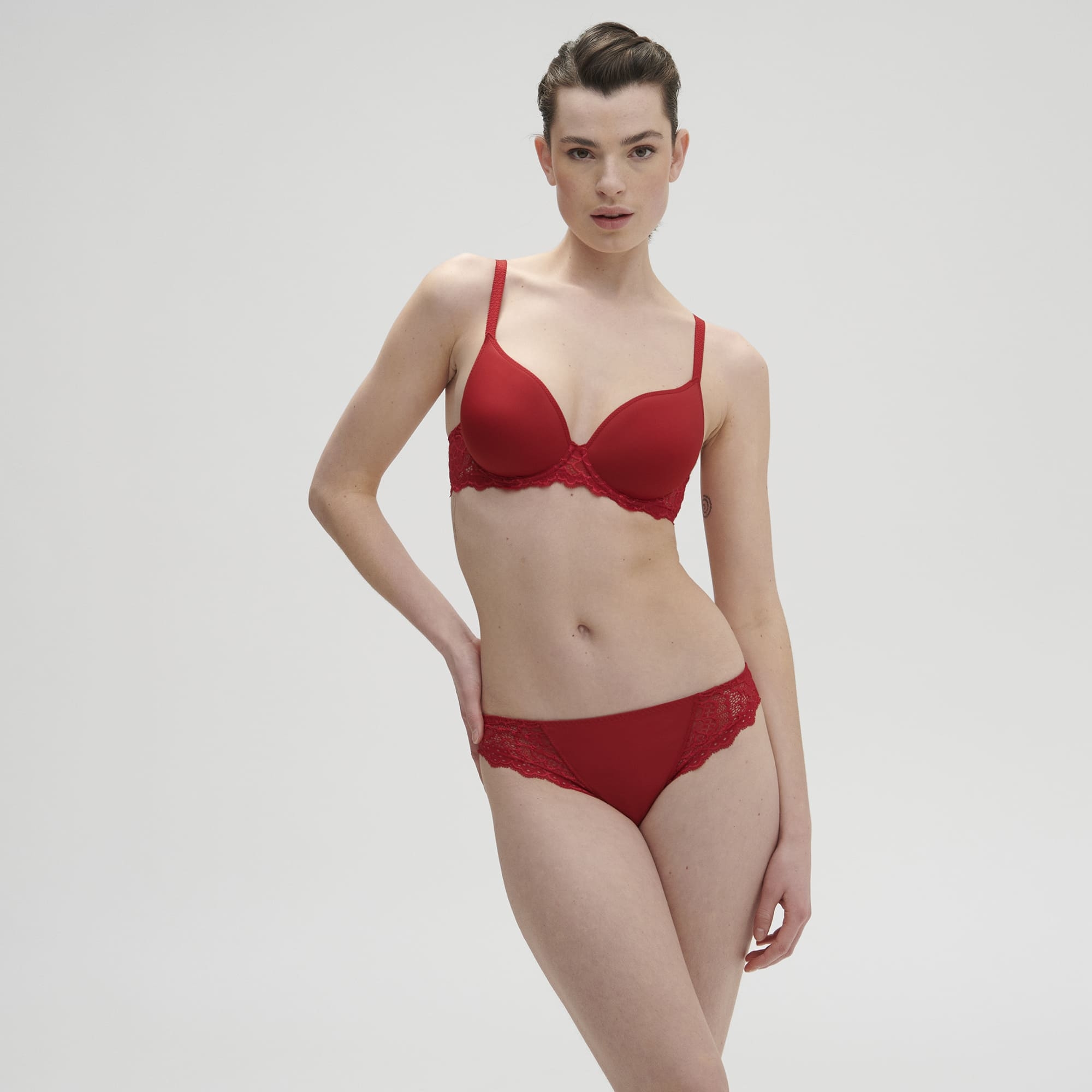 Culottes String / Tanga rouge tango 12a710 – Image 3