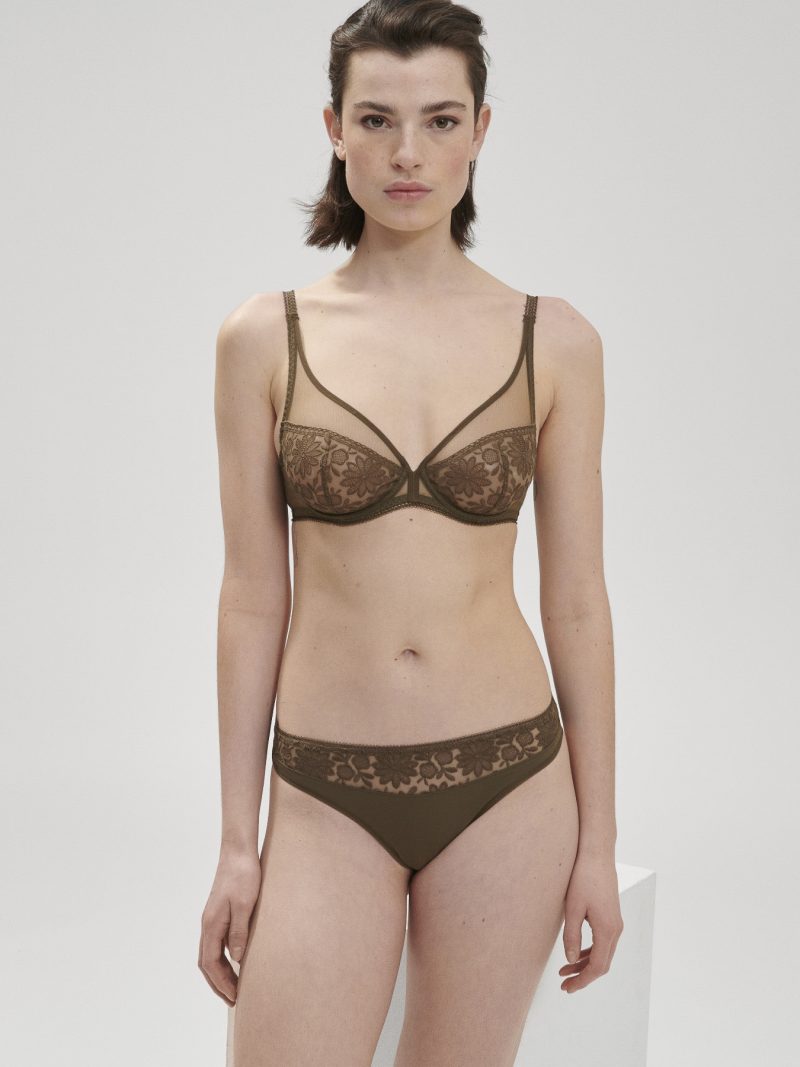 Culottes Slip vert nomade 1c2720