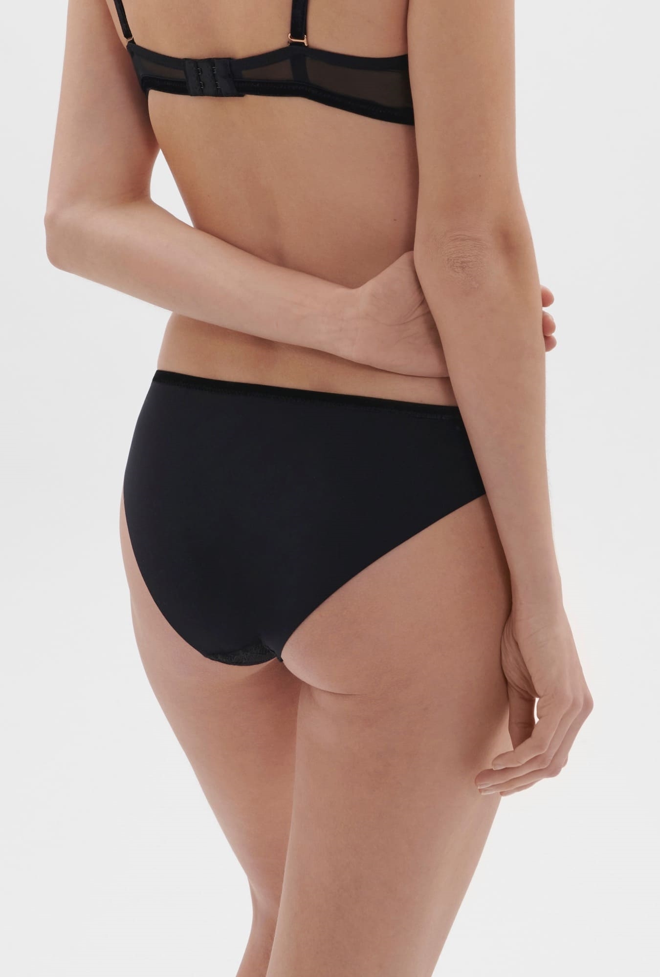 Culottes Slip noir 1e3726 – Image 2