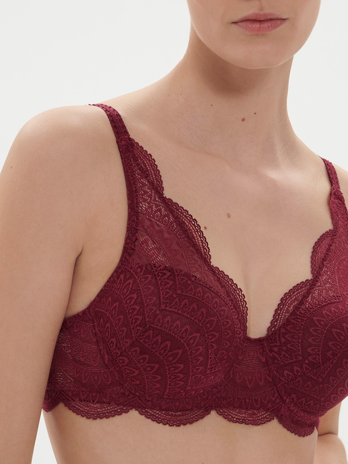 Soutiens-Gorge Moule / Spacer rouge spinelle 12v343 – Image 2