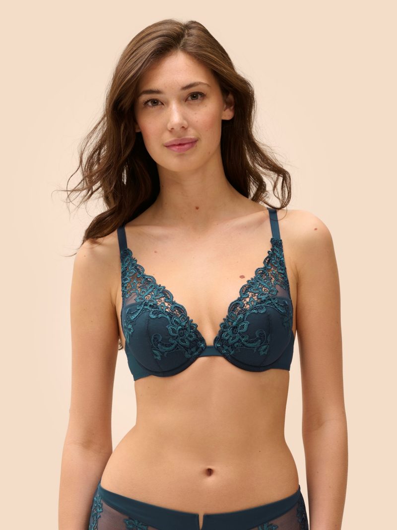 Soutiens-Gorge Push-Up bleu prestige 15c347