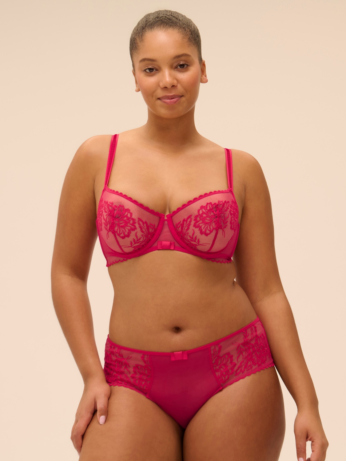 Soutiens-Gorge Corbeilles cranberry 1g2330 – Image 5