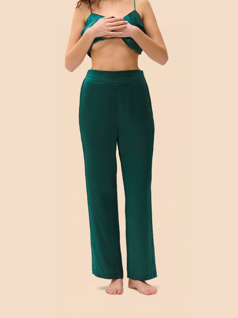 Nuit & Homewear Legging / Pantalon emeraude 1f8660