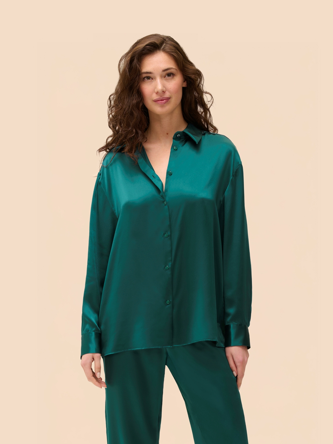 Nuit & Homewear Pull / Veste emeraude 1f8957