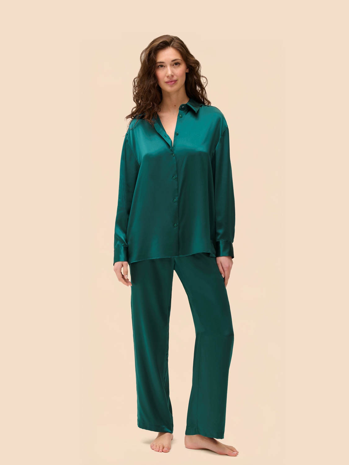 Nuit & Homewear Pull / Veste emeraude 1f8957 – Image 5