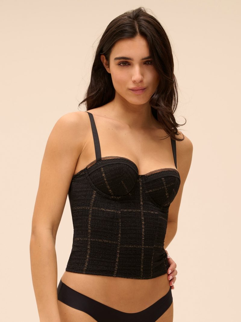 Lingerie Fine Bustier noir 1g7400