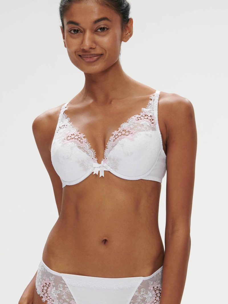 Soutiens-Gorge Push-Up blanc cristal 12b347