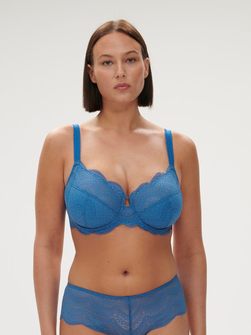 Soutiens-Gorge Armatures bleu myosotis 12v320