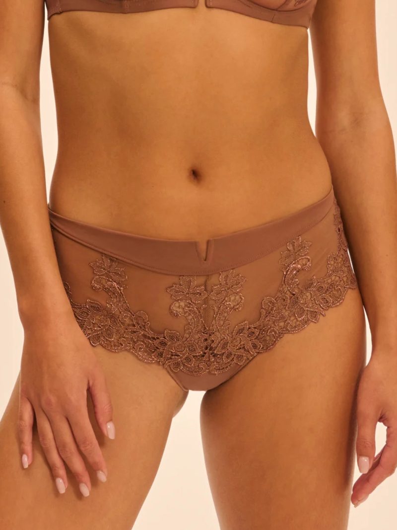 Culottes Shorty / Boxer brun tender 15c630