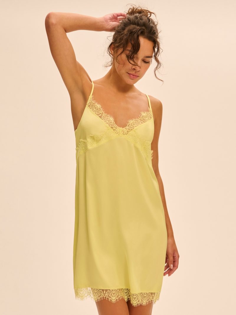 Nuit & Homewear Nuisette jaune d'été 23h940