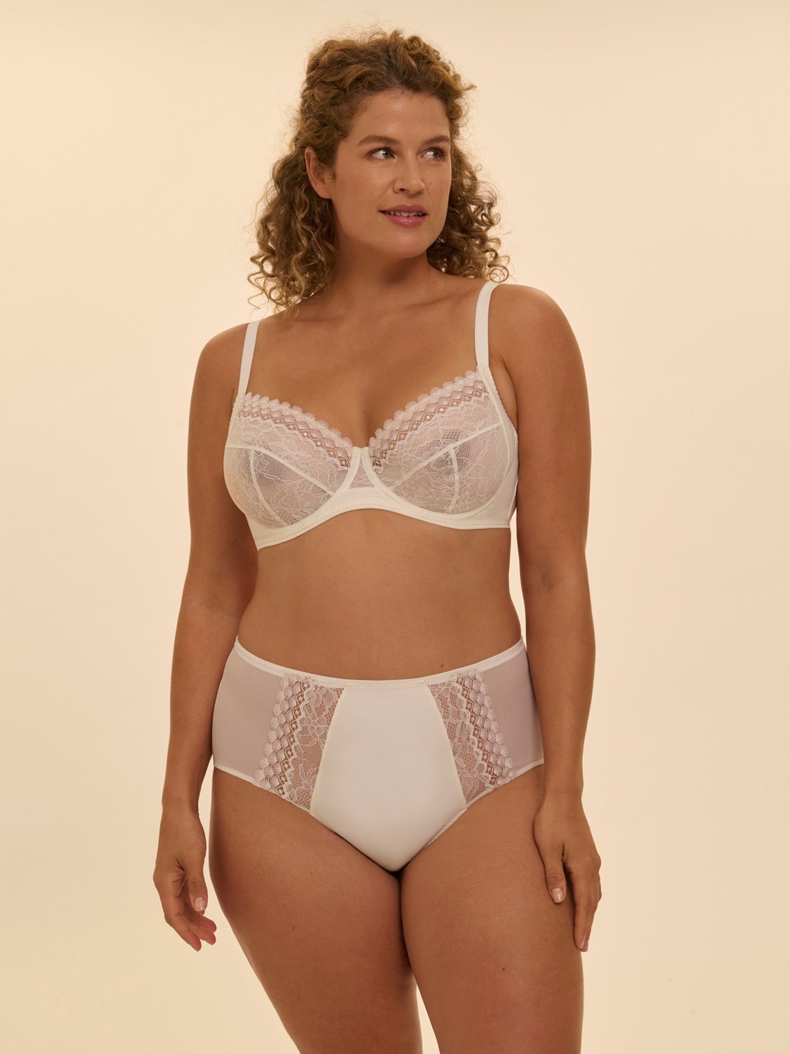 Soutiens-Gorge Emboitant naturel 1h1320 – Image 4