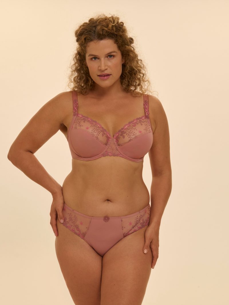 Soutiens-Gorge Emboitant rose fumé 12x320