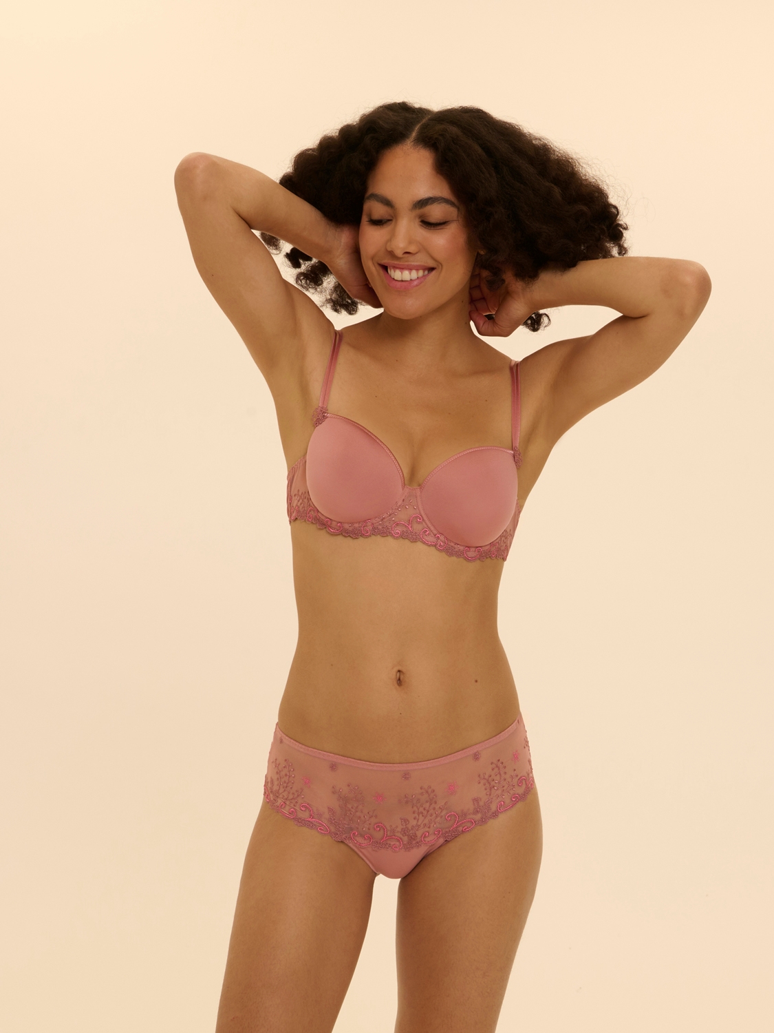 Culottes Shorty / Boxer rose fumé 12x630 – Image 3