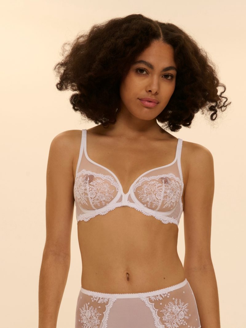 Soutiens-Gorge Triangle blanc 1e2319