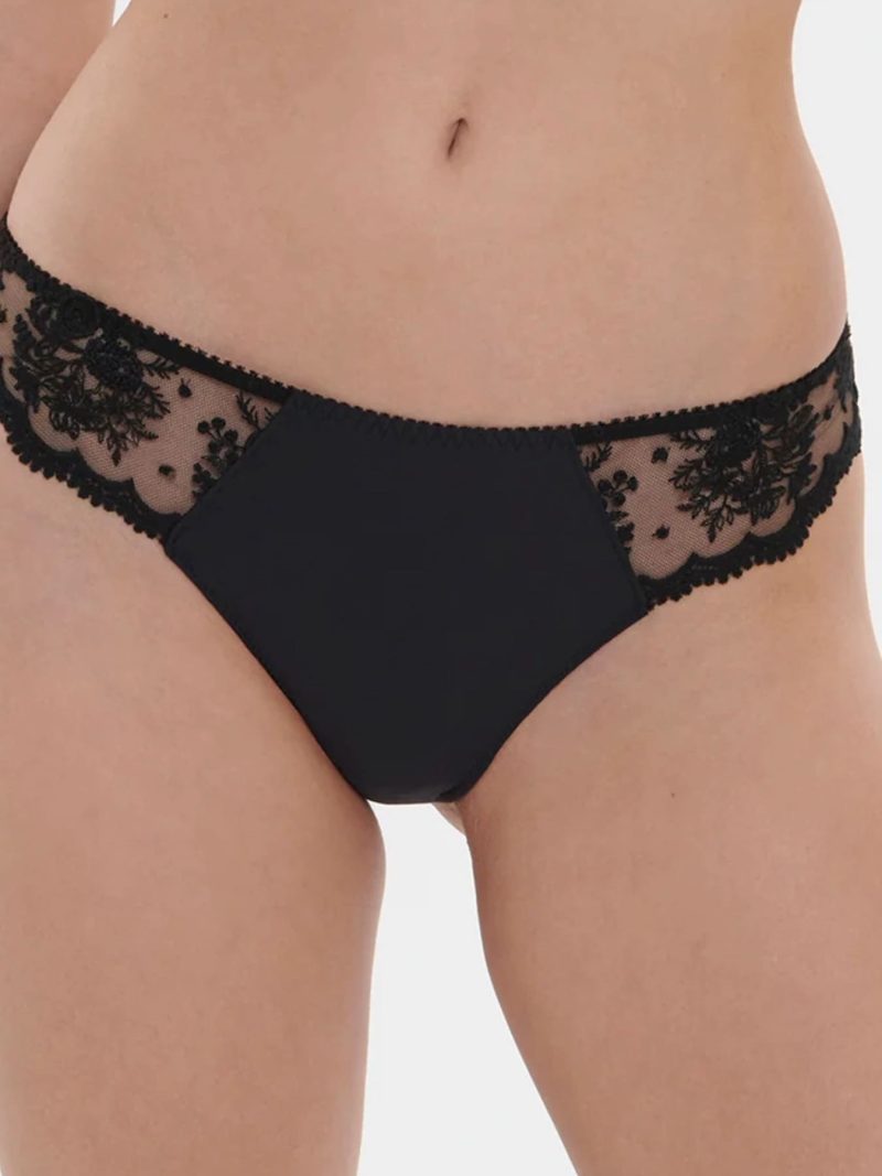 Culottes Slip noir 1e2720