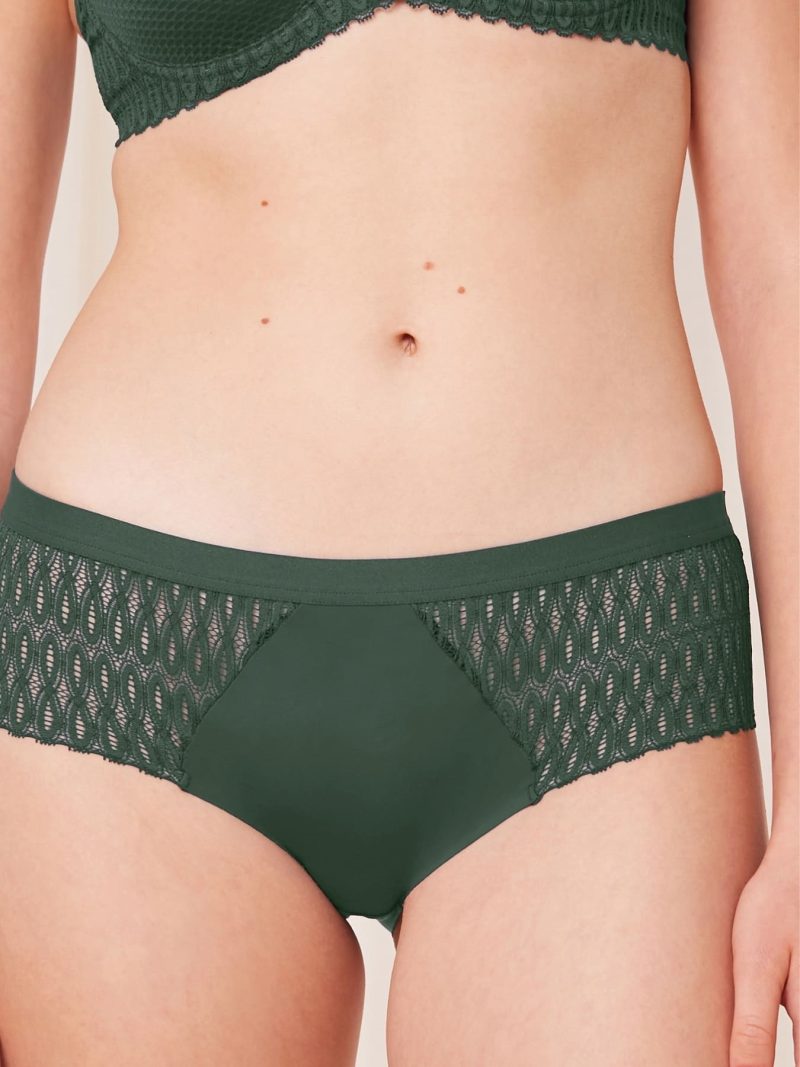 Culottes Shorty / Boxer green kiss 10216458