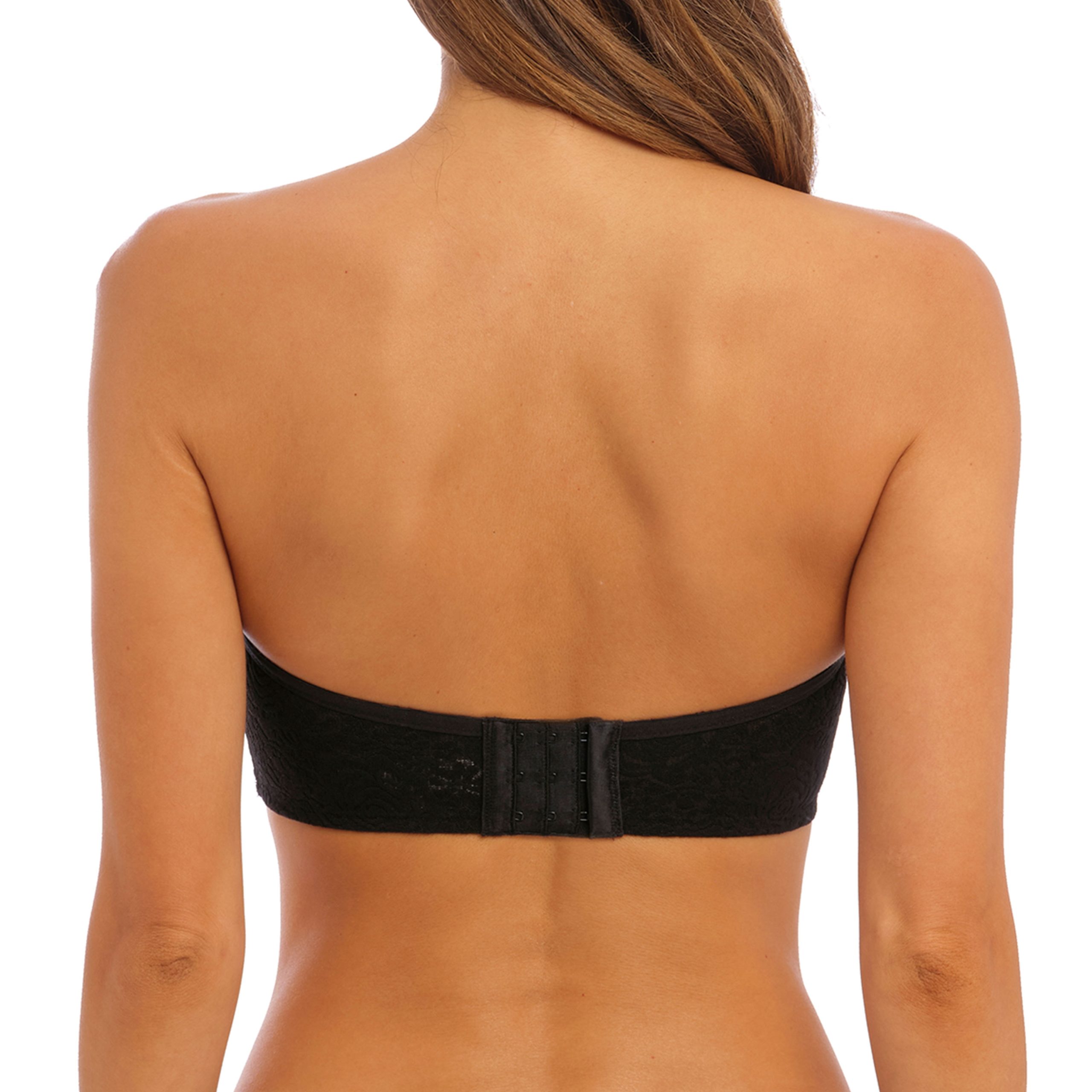 Soutiens-Gorge Bandeau / Bretelles Multi-positions noir wa854205 – Image 2