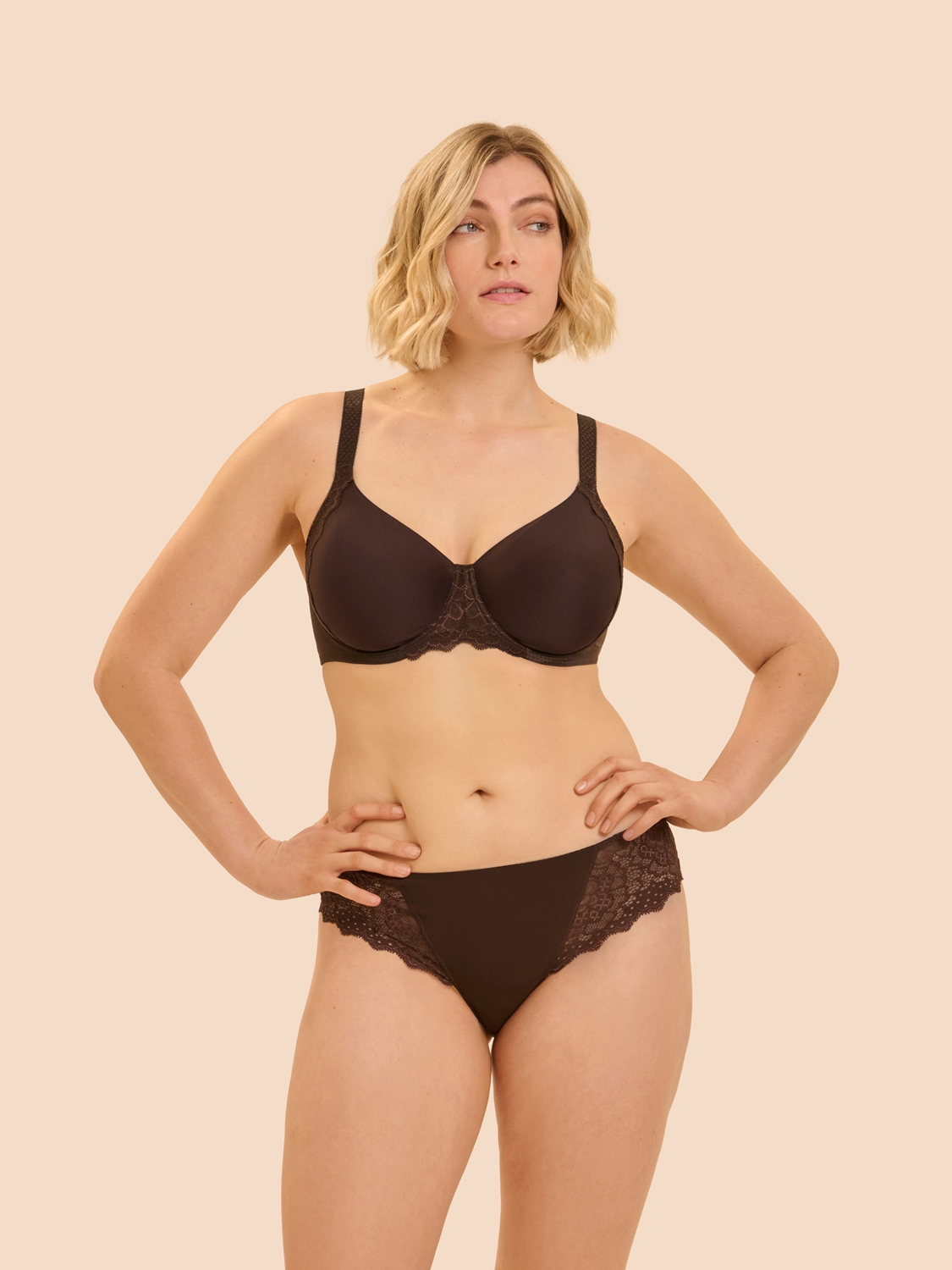 Soutiens-Gorge Armatures cacao 12a380 – Image 3