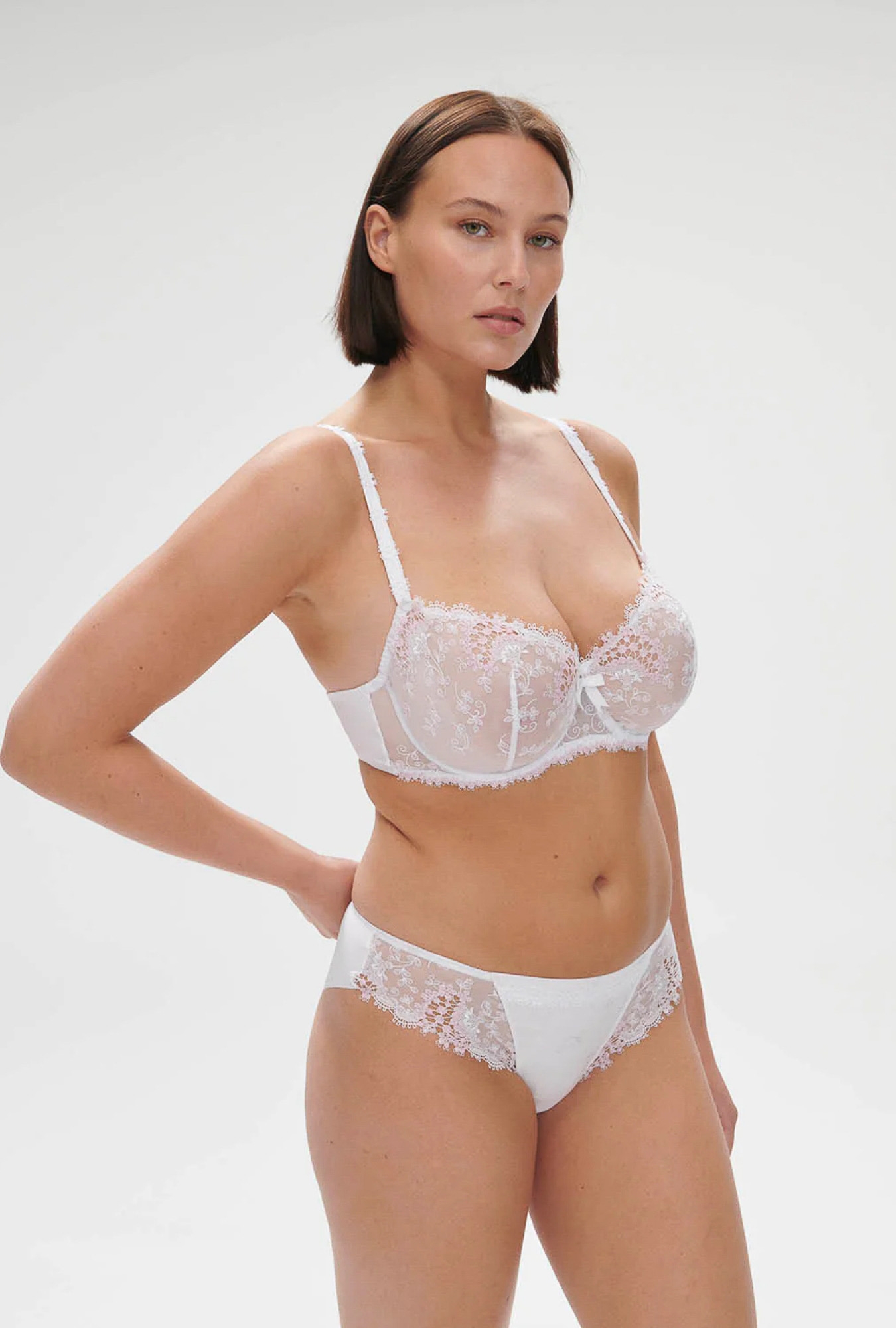 Soutiens-Gorge Corbeilles blanc cristal 12b330 – Image 5
